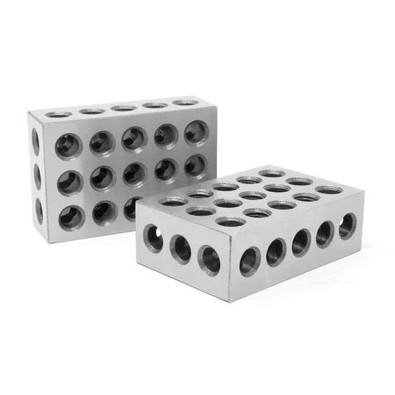 25 mm x 50 mm x 75 mm Bloki metryczne o precyzji metrycznej 123