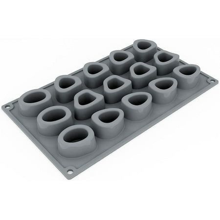 BakingMold Freezing Mould z 15 dziurami, każda 1,89 x 1,57 x 0,91 cm wysokości