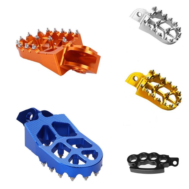 OEM CNC Machining Supplier Milling Precision Aluminium Accessories Motorcycle Base Pie Pedal Parts