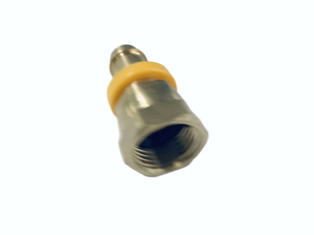 1/2 Węzeł Npsm Female-1/2 Wstawialne elementy mocowania sprzętowe CNC Mchining Hose Barb Brass Fittings