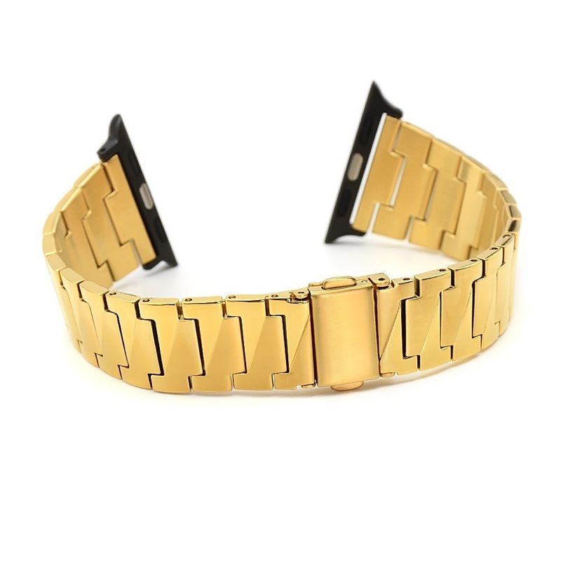 Fabryka hurtowa cena zegarka Fashion Gold 304 ze stali nierdzewnej Apple Band z sprężyny