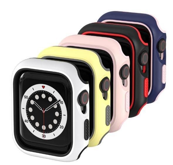 Zastosowany podwójnie barwny obudowa ochronna TPU ochronna smartwatch