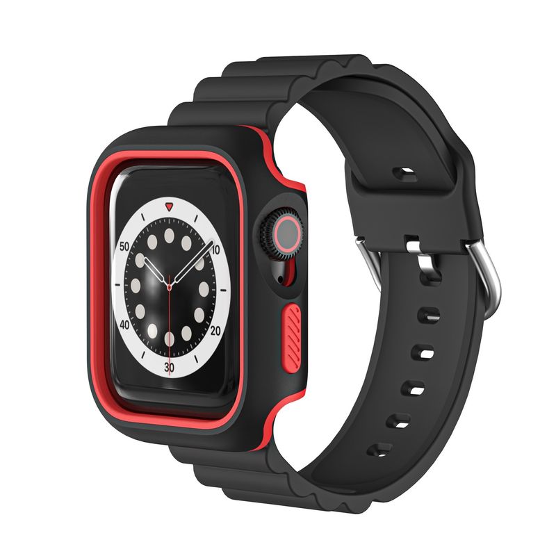 Zastosowany podwójnie barwny obudowa ochronna TPU ochronna smartwatch
