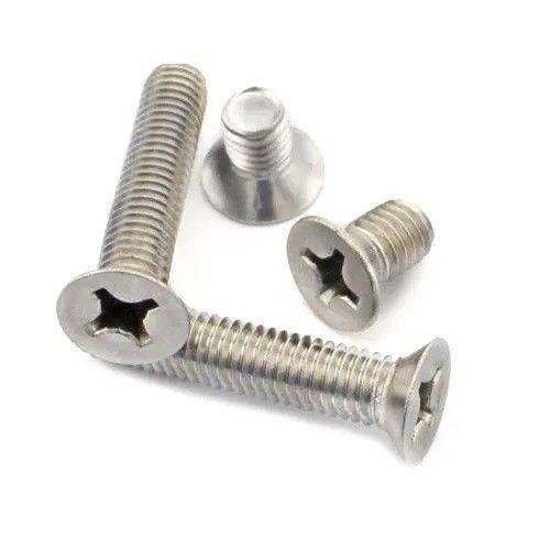 C1022 304 316 Głowa Csk ze stali nierdzewnej ISO7046 Bolt Cross Recessed Flat Head Screw